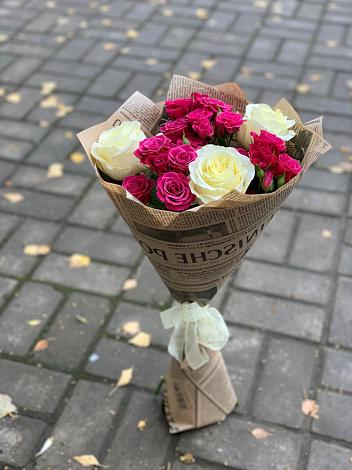 Букет цветов из: Розы в Багаевской